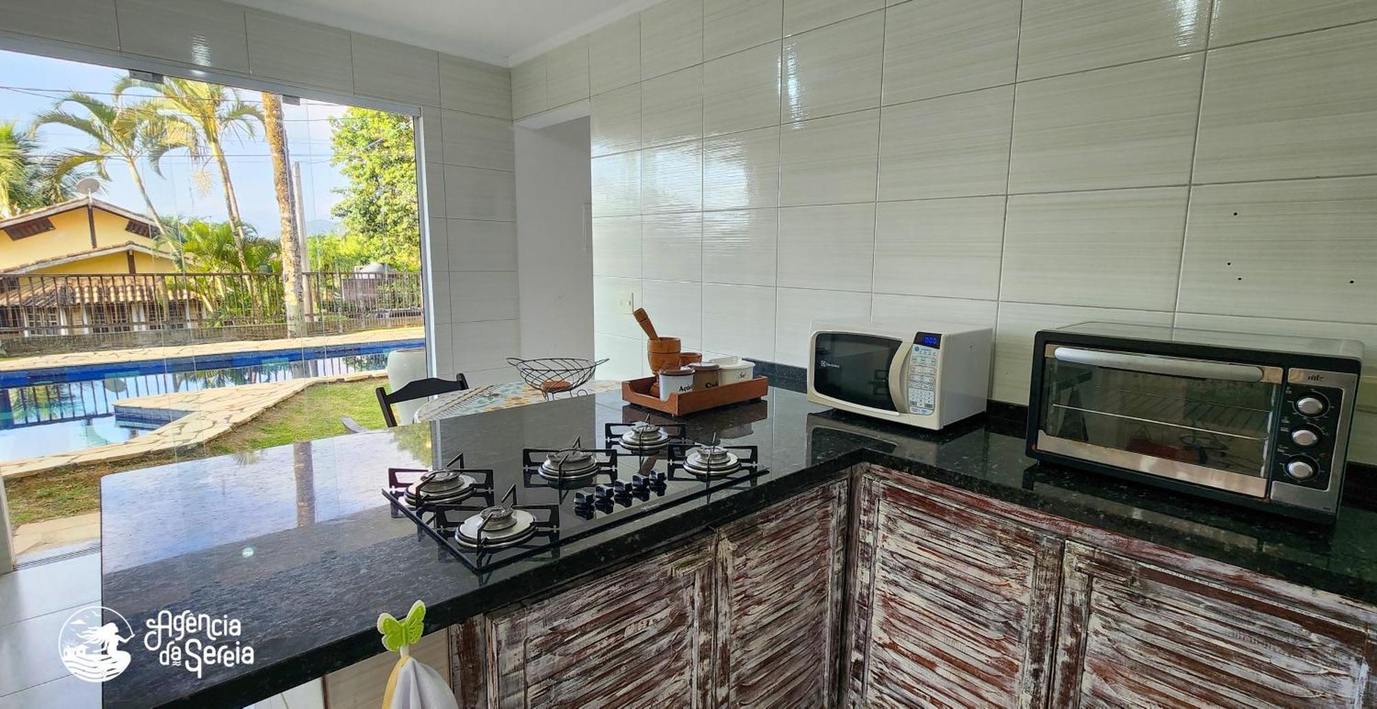 Bela Casa De 4 Suites Com Piscina E Vista - Curral Ilhabela Ngoại thất bức ảnh