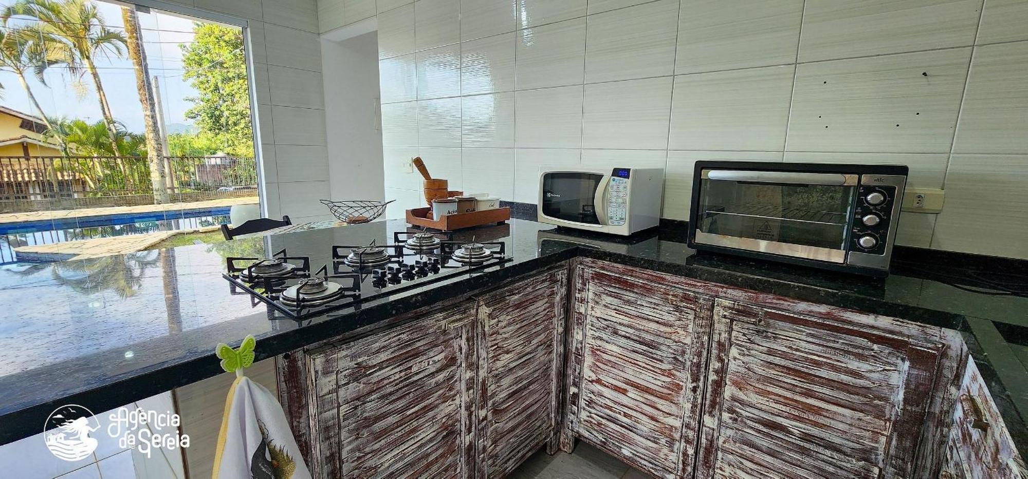 Bela Casa De 4 Suites Com Piscina E Vista - Curral Ilhabela Ngoại thất bức ảnh